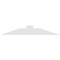 Ekena Millwork Portland Architectural Grade PVC Gable Bracket, 36"W x 6"H x 4"D x 4"F, 4/12 Pitch GBP036X06X0404POR00 - alternate 4